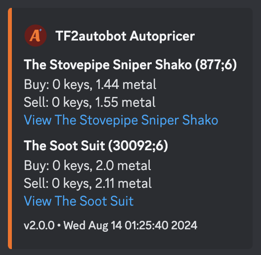 TF2autobot Autopricer